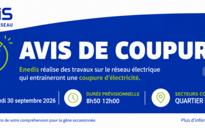 AVIS DE COUPURE ENEDIS